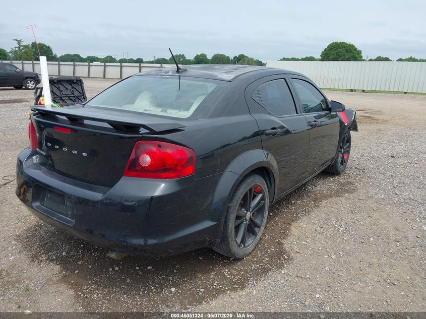 Vin: 1c3cdzab3en234413, lot: 45548854, dodge avenger se 20144