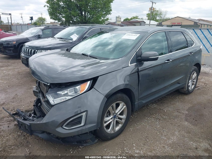 Vin: 2fmpk3j87hbc35368, lot: 45548873, ford edge sel 20172