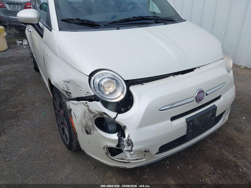 2012 Fiat 500 Sport VIN: 3C3CFFBR9CT384950 Lot: 45051426