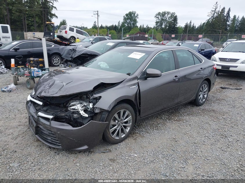 Vin: 4t1bd1fkxfu147869, lot: 45548973, toyota camry hybrid xle 20152