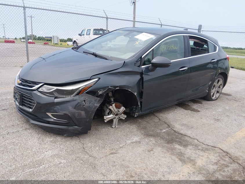 2017 CHEVROLET CRUZE HATCHBACK 1.4L I-4 DI, DOHC, VVT, TURBO, 153HP