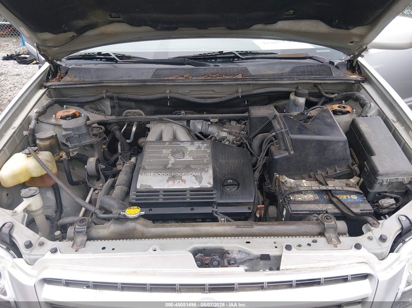2001 TOYOTA HIGHLANDER SPORT UTILITY VEHICLE 3.0L V-6 DOHC, VVT, 220HP