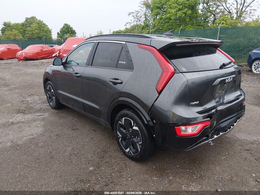 Vin: kndcr3l1xr5106450, lot: 45549037, kia niro ev wind 20243