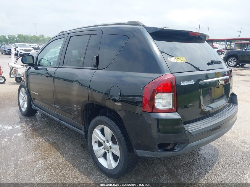 Vin: 1c4njcba4gd675086, lot: 45549050, jeep compass sport 20163