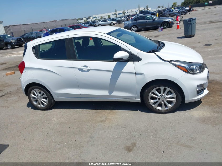 2020 CHEVROLET SPARK HATCHBACK 1.4L I-4 DOHC, VVT, 98HP