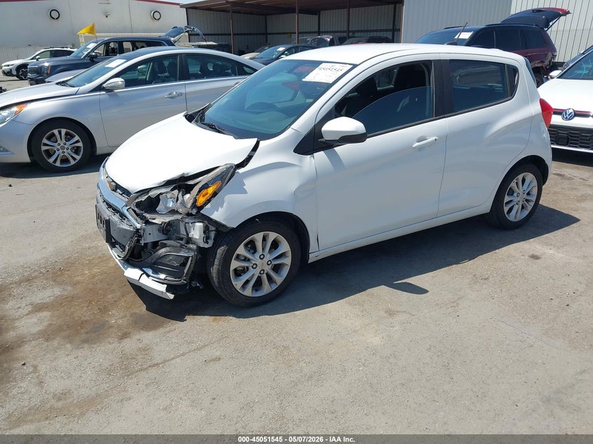 2020 CHEVROLET SPARK HATCHBACK 1.4L I-4 DOHC, VVT, 98HP