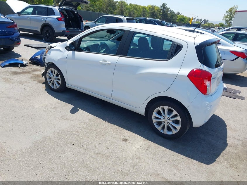 2020 CHEVROLET SPARK HATCHBACK 1.4L I-4 DOHC, VVT, 98HP