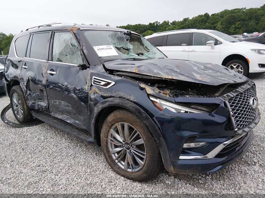 2021 Infiniti Qx80 Luxe VIN: JN8AZ2AD9M9861609 Lot: 45051590