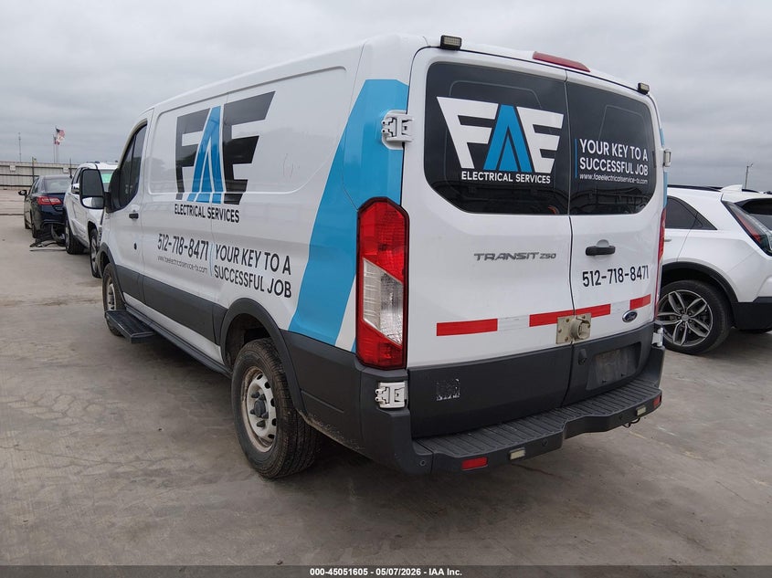 Vin: 1ftyr1ym1hkb31623, lot: 45549134, ford transit-250 20173