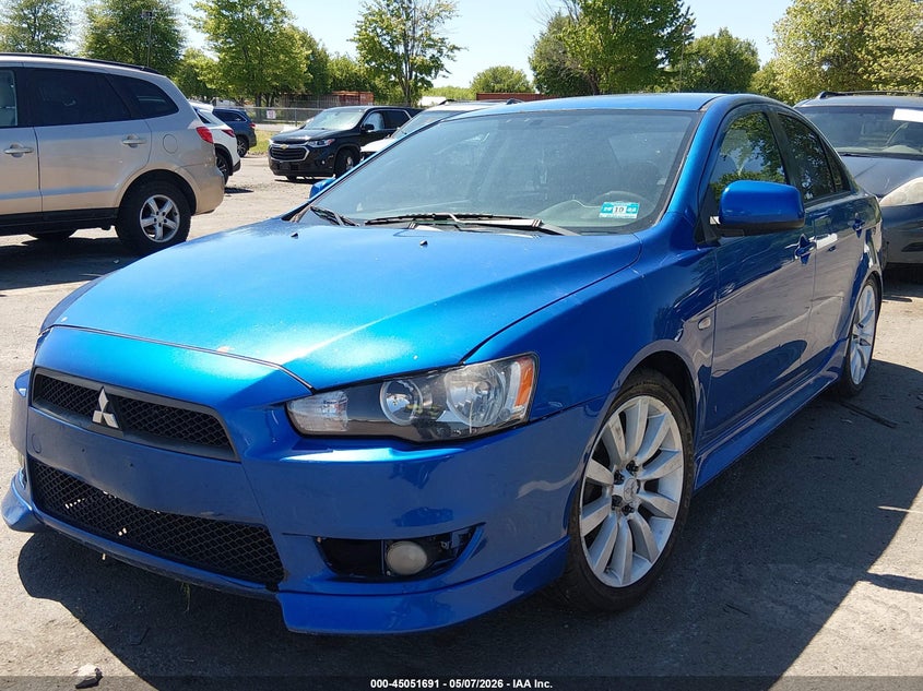 Vin: ja32u8fw7bu013751, lot: 45549220, mitsubishi lancer gts 20112