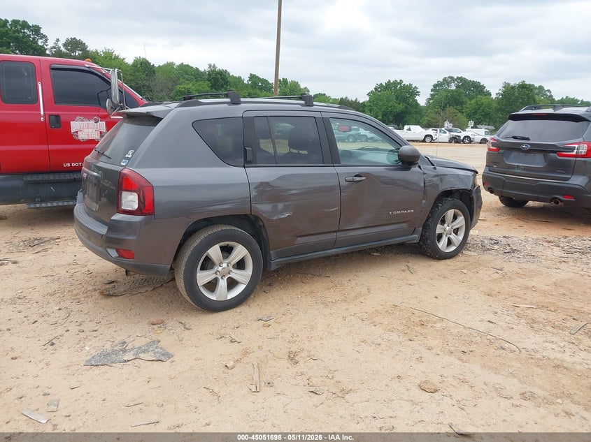 Vin: 1c4njcbaxgd666103, lot: 45549228, jeep compass sport 20164