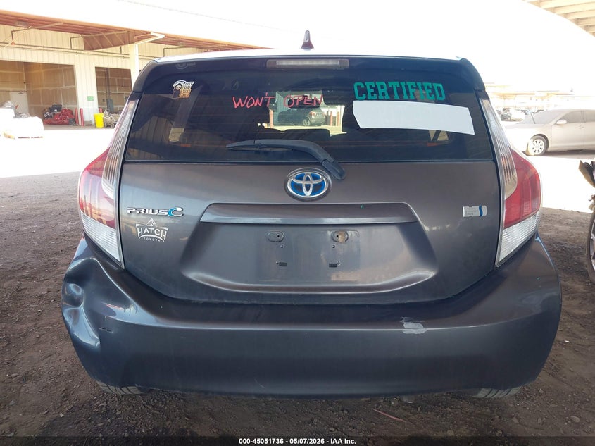 2015 Toyota Prius C Two VIN: JTDKDTB35F1580385 Lot: 45051736