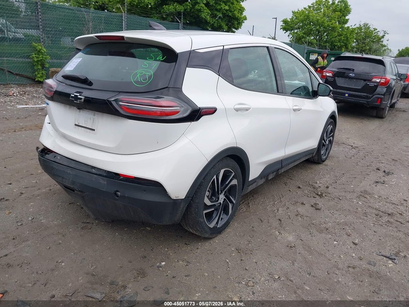 Vin: 1g1fx6s01p4155822, lot: 45549303, chevrolet bolt ev fwd 2lt 20234