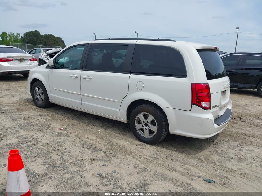 Vin: 2c4rdgcgxdr581080, lot: 45549372, dodge grand caravan sxt 20133