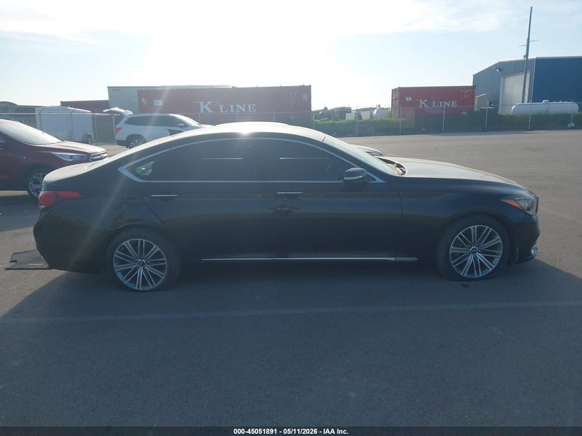 2018 Genesis G80 3.8 VIN: KMHGN4JE5JU215719 Lot: 45051891