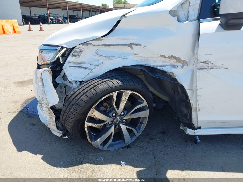 2022 Honda Odyssey Touring VIN: 5FNRL6H87NB004924 Lot: 45051958
