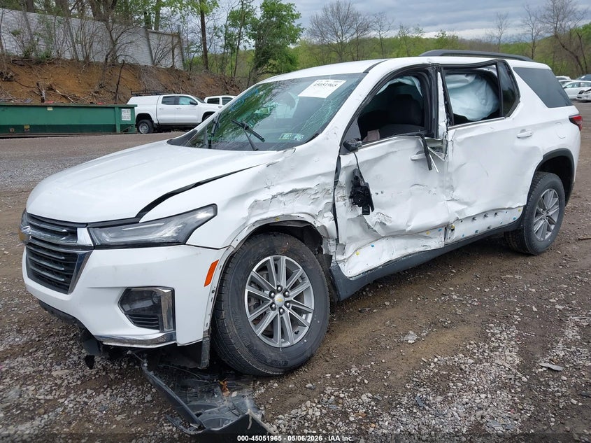2022 Chevrolet Traverse Awd Lt Cloth 1GNEVGKW2NJ183282 photo 1
