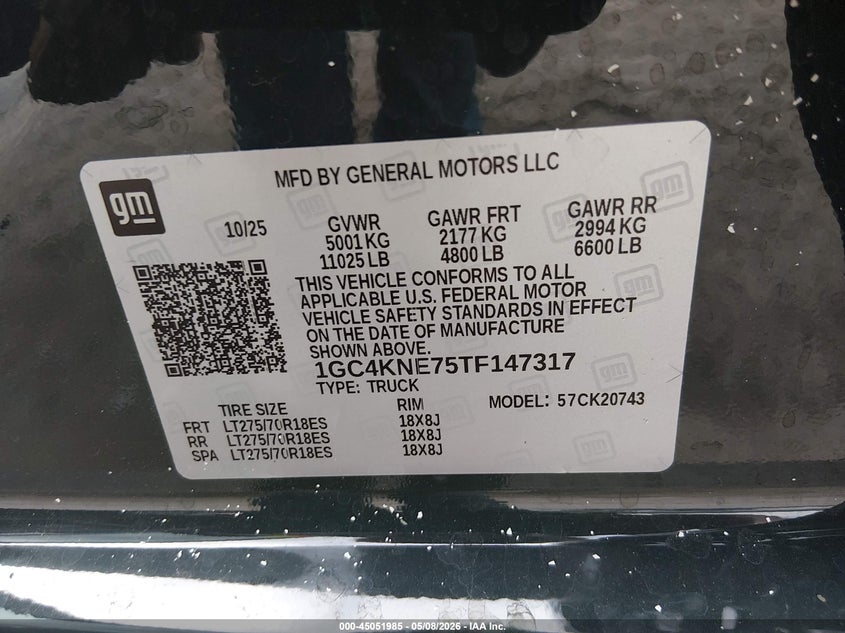 2026 CHEVROLET SILVERADO 2500HD auction photo 8