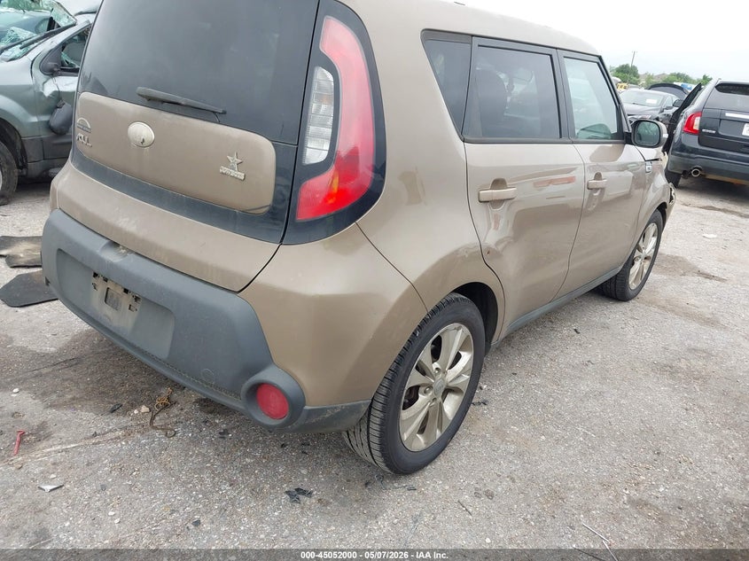 2014 KIA SOUL HATCHBACK 2.0L I-4 DI, DOHC, VVT, 164HP