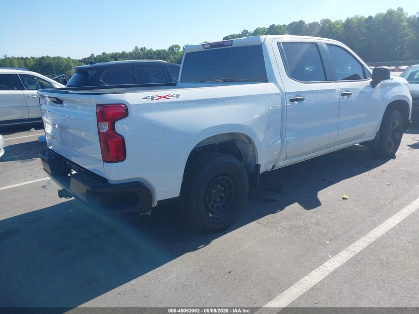 2022 CHEVROLET SILVERADO 1500 4WD  SHORT BED WT - zdjęcie 4