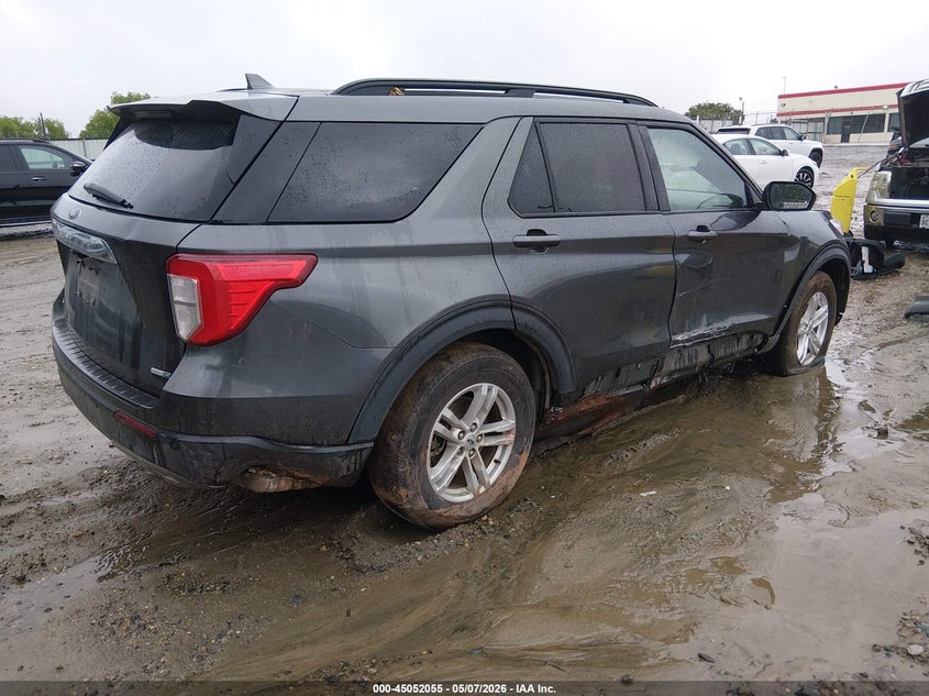 Vin: 1fmsk8dh6lgb21401, lot: 45549585, ford explorer xlt 20204