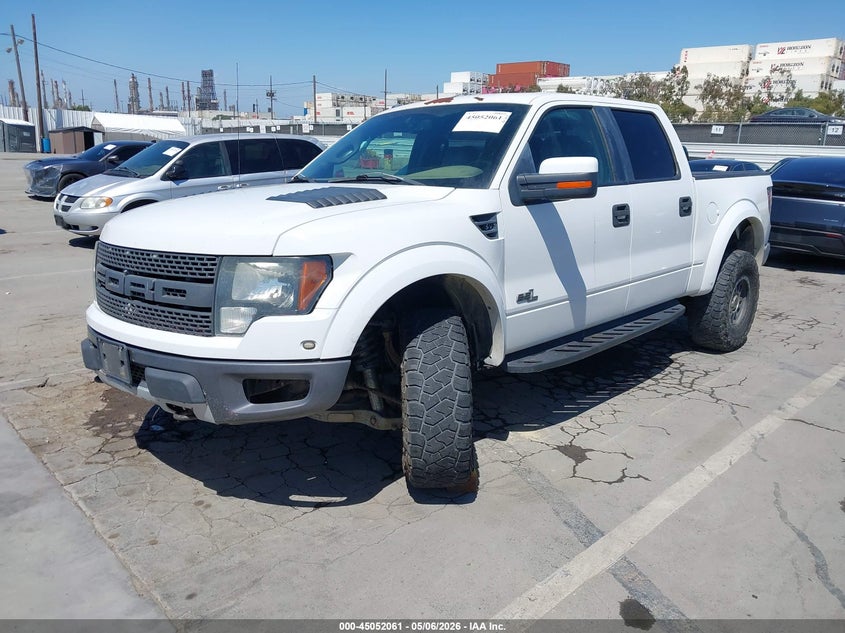 Vin: 1ftfw1r61cfc79949, lot: 45549591, ford f-150 svt raptor 20122