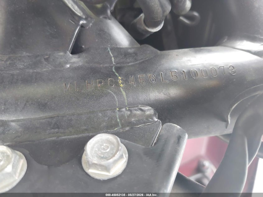 2020 Honda Cb500 Xa VIN: MLHPC6456L5100073 Lot: 45052135