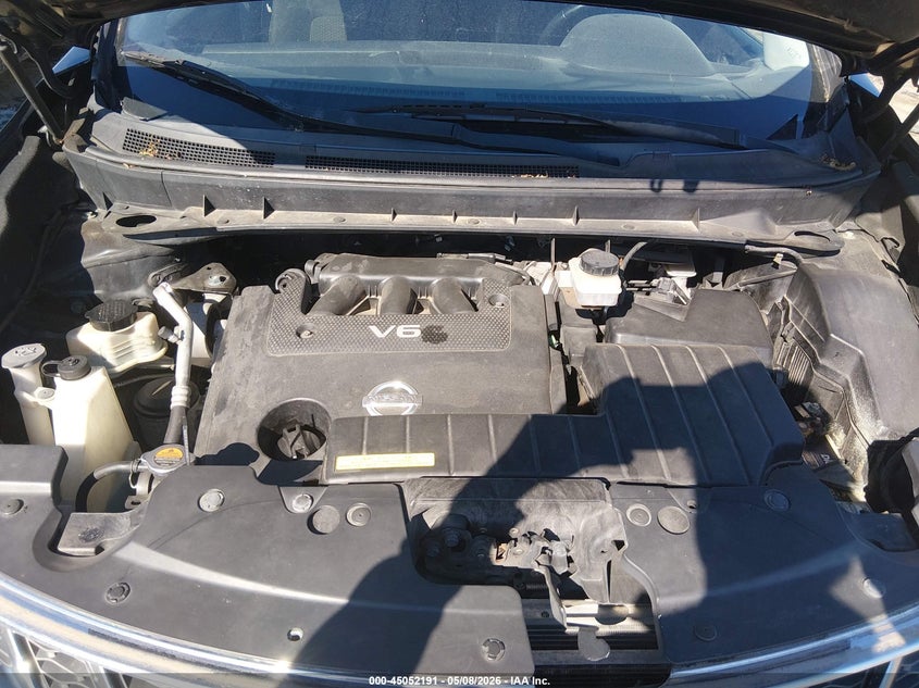 2013 Nissan Murano Sv VIN: JN8AZ1MW2DW319535 Lot: 45052191