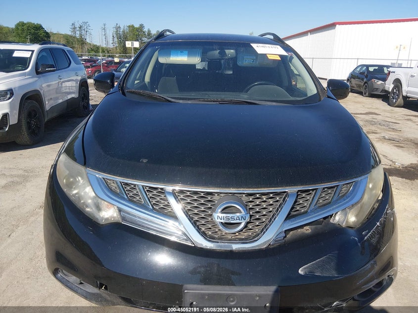 2013 Nissan Murano Sv VIN: JN8AZ1MW2DW319535 Lot: 45052191