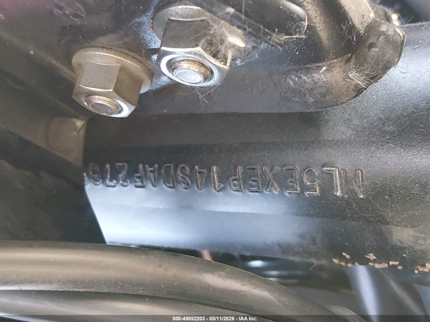 2025 Kawasaki Ex650 P VIN: ML5EXEP14SDAF2765 Lot: 45052203