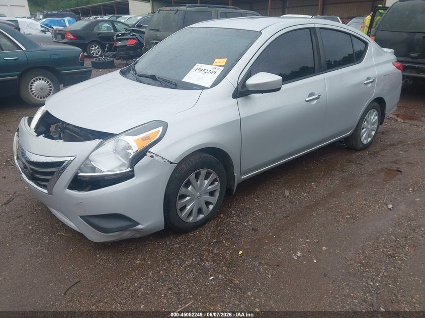Vin: 3n1cn7ap7hk435124, lot: 45549780, nissan versa 1.6 sv 20172