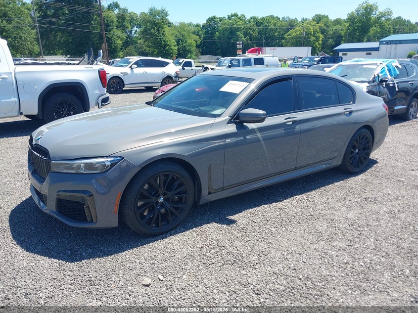 Vin: wba7u2c06nch60644, lot: 45549782, bmw 750 i xdrive 20222