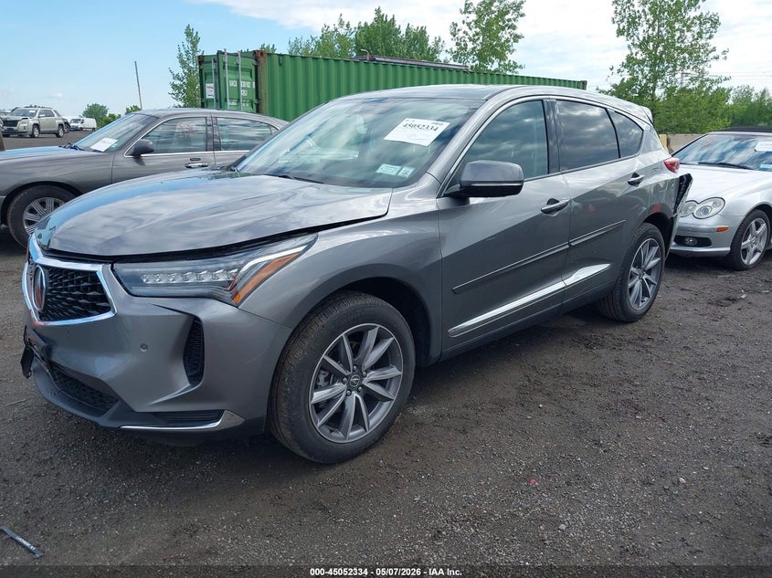 Vin: 5j8tc2h5xpl006253, lot: 45549865, acura rdx technology package 20232