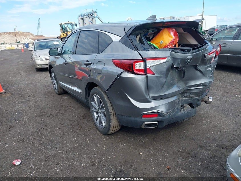 Vin: 5j8tc2h5xpl006253, lot: 45549865, acura rdx technology package 20233