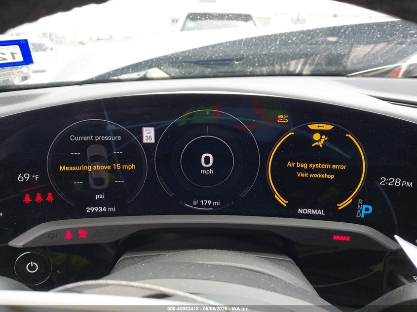 2021 Porsche Taycan 4S VIN: WP0AB2Y15MSA41650 Lot: 45052418