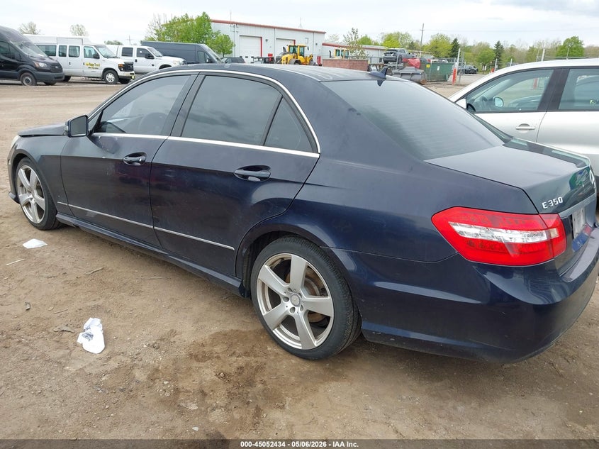 2010 Mercedes-benz E-class 3.5 E 350 4matic Blue Lot 111045052434 Vin WDDHF8HBXAA064473