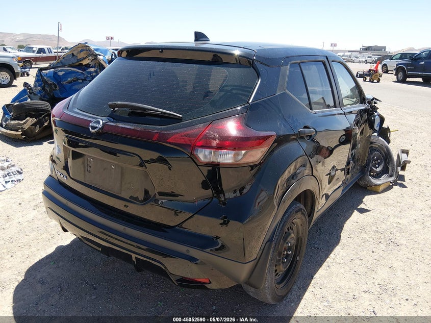 Vin: 3n1cp5bv6nl496627, lot: 45550120, nissan kicks s xtronic cvt 20224
