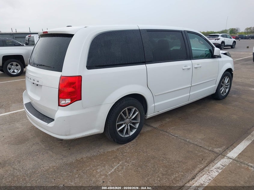 Vin: 2c4rdgbg6fr751052, lot: 45550150, dodge grand caravan se plus 20154