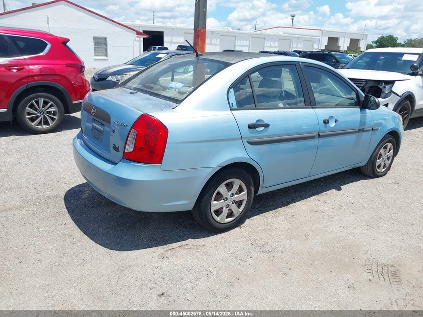 2009 HYUNDAI ACCENT auction photo 4