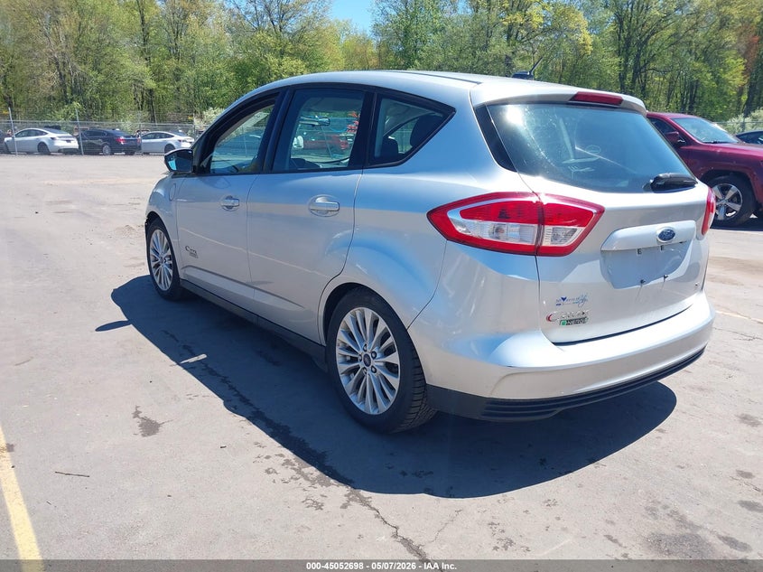 Vin: 1fadp5eu7hl104975, lot: 45550228, ford c-max energi se 20173