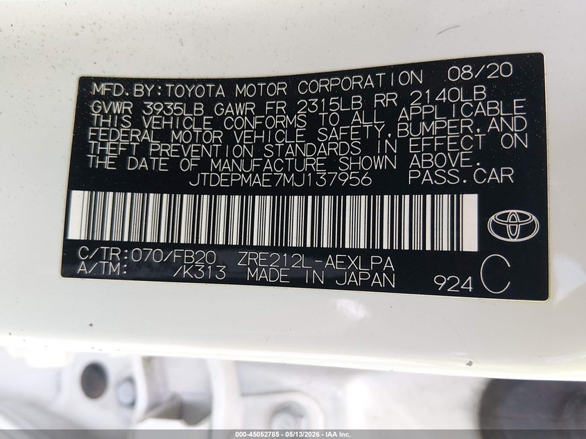 TOYOTA COROLLA - zdjęcie 9