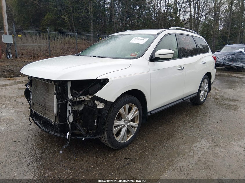 2019 Nissan Pathfinder Sl 5N1DR2MM1KC596409 photo 1