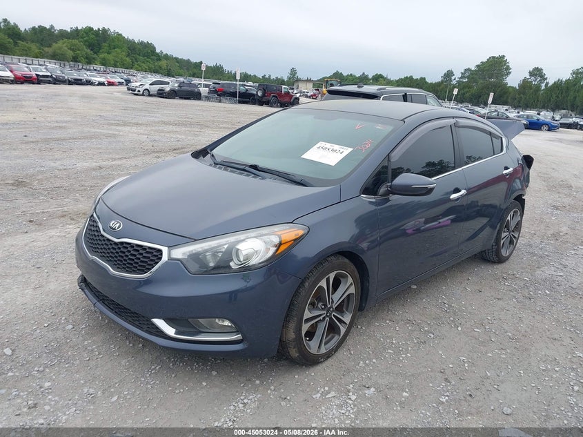 2014 Kia Forte Ex KNAFX4A87E5154729 photo 1