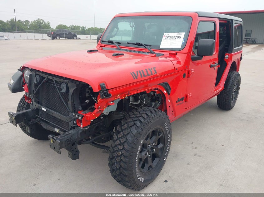 2021 Jeep Wrangler Unlimited Willys 4x4 1C4HJXDN0MW681620 photo 1