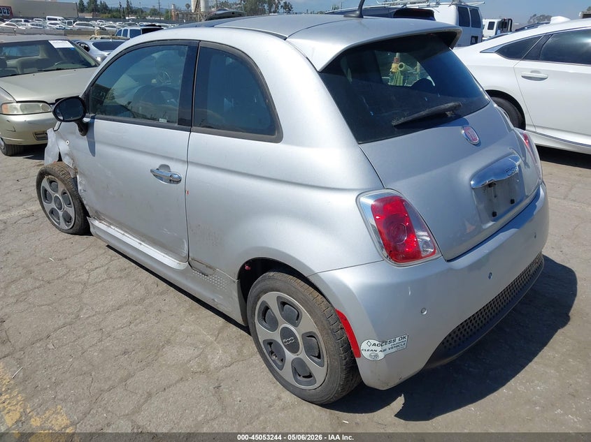 Vin: 3c3cffge1et208449, lot: 45550774, fiat 500e battery electric 20143