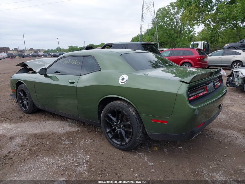 Vin: 2c3cdzkg6nh205877, lot: 45550890, dodge challenger gt awd 20223