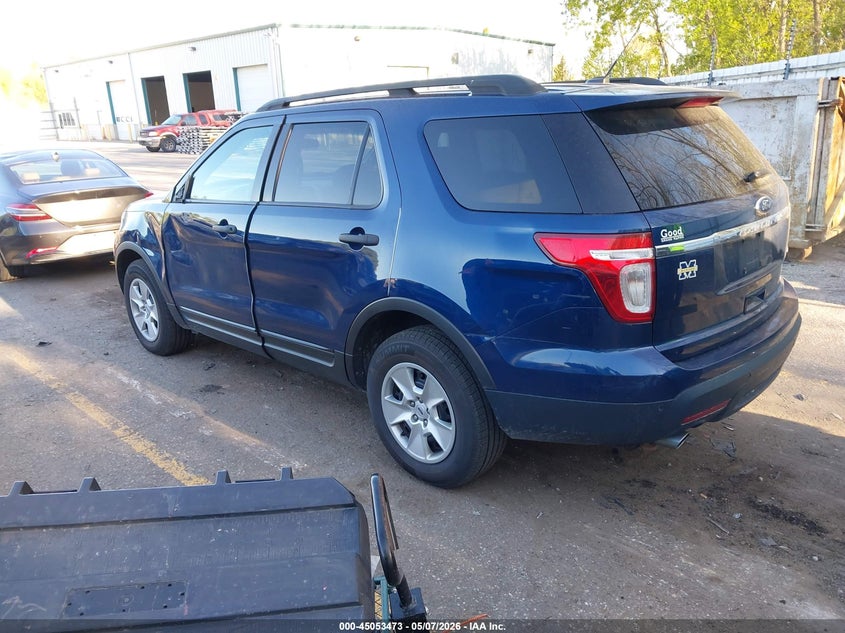 2012 Ford Explorer 3.5 blue Lot 111045053473 Vin 1FMHK8B88CGA96238