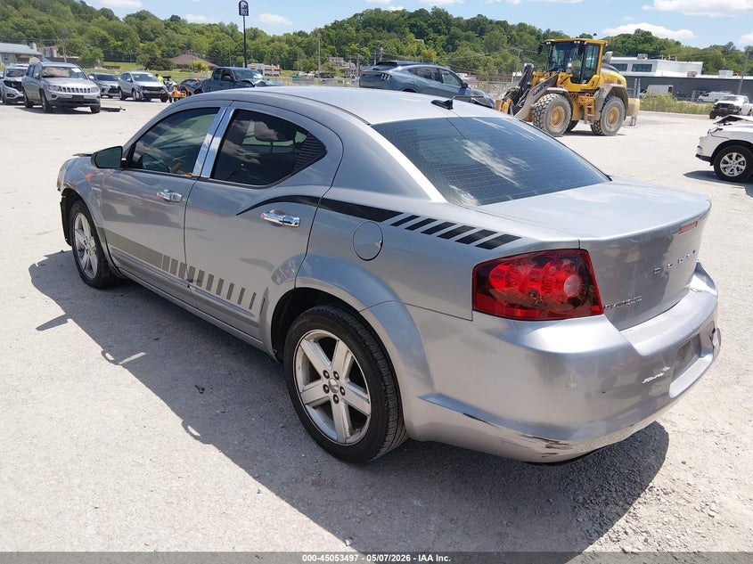 Vin: 1c3cdzab2dn643291, lot: 45551027, dodge avenger se 20133