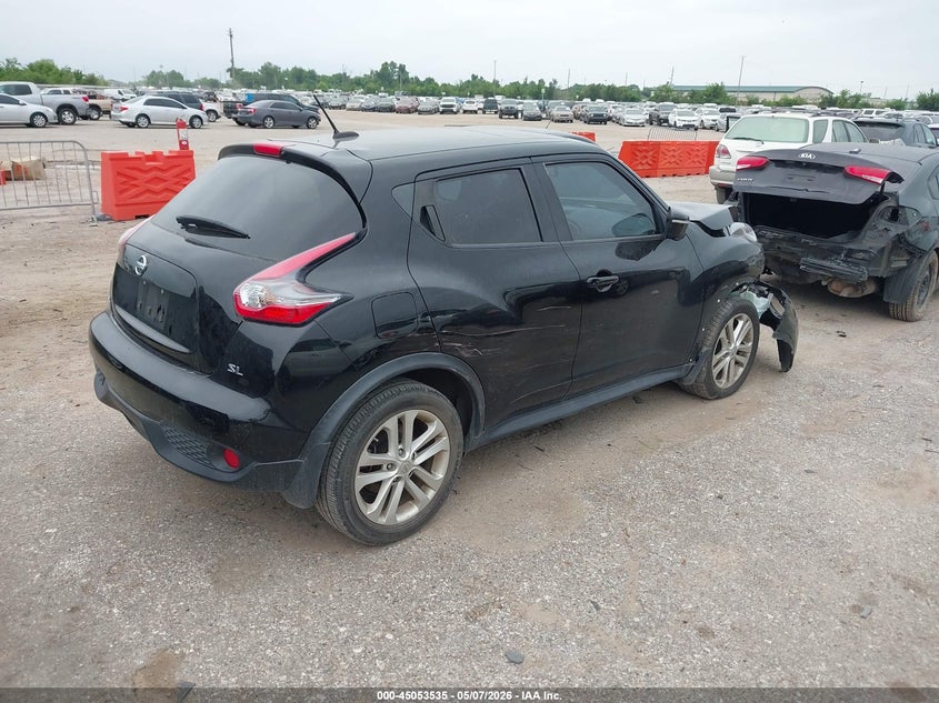 Vin: jn8af5mr1ft513231, lot: 45551065, nissan juke sl 20154