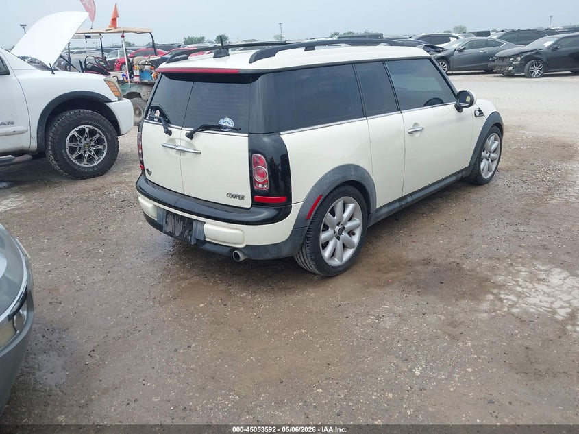 Vin: wmwzf3c57bty00579, lot: 45551122, mini cooper clubman 20114